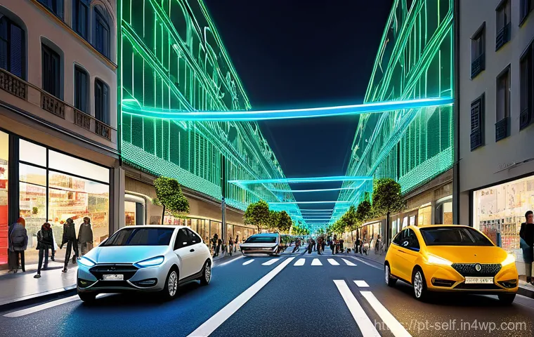 자율주행차의 사회적 수용도 향상 방안 - **Prompt:** The interior of a luxurious, fully autonomous electric car, featuring ergonomic seating ...